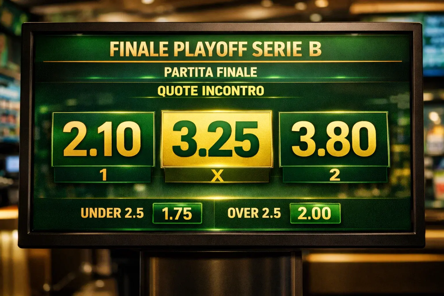 Quote scommesse per finale playoff Serie B